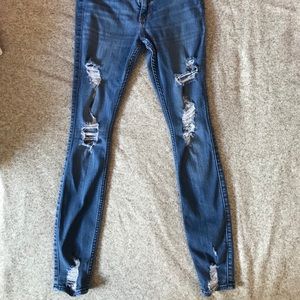 HOLLISTER LOW RISE JEAN LEGGINGS